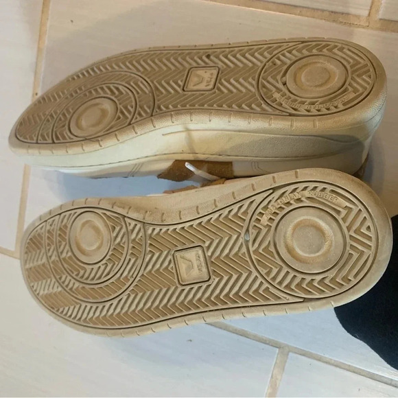 Veja V-10 B-Mesh White  Brown Low Top Sneakers 11 - Picture 10 of 13